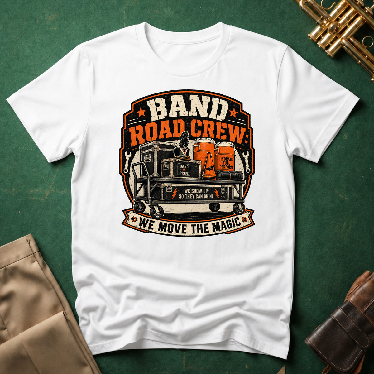 Band Road Crew We Move the Magic T-shirt