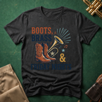 Boots Brass and Friday Nights T-shirt