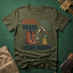Boots Brass and Friday Nights T-shirt