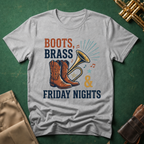 Boots Brass and Friday Nights T-shirt