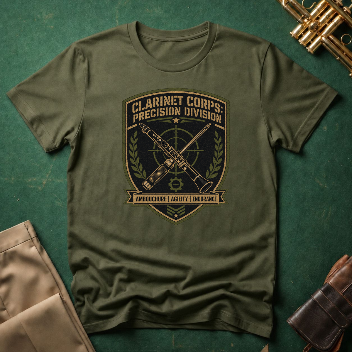 Clarinet Corps Precision Division T-shirt