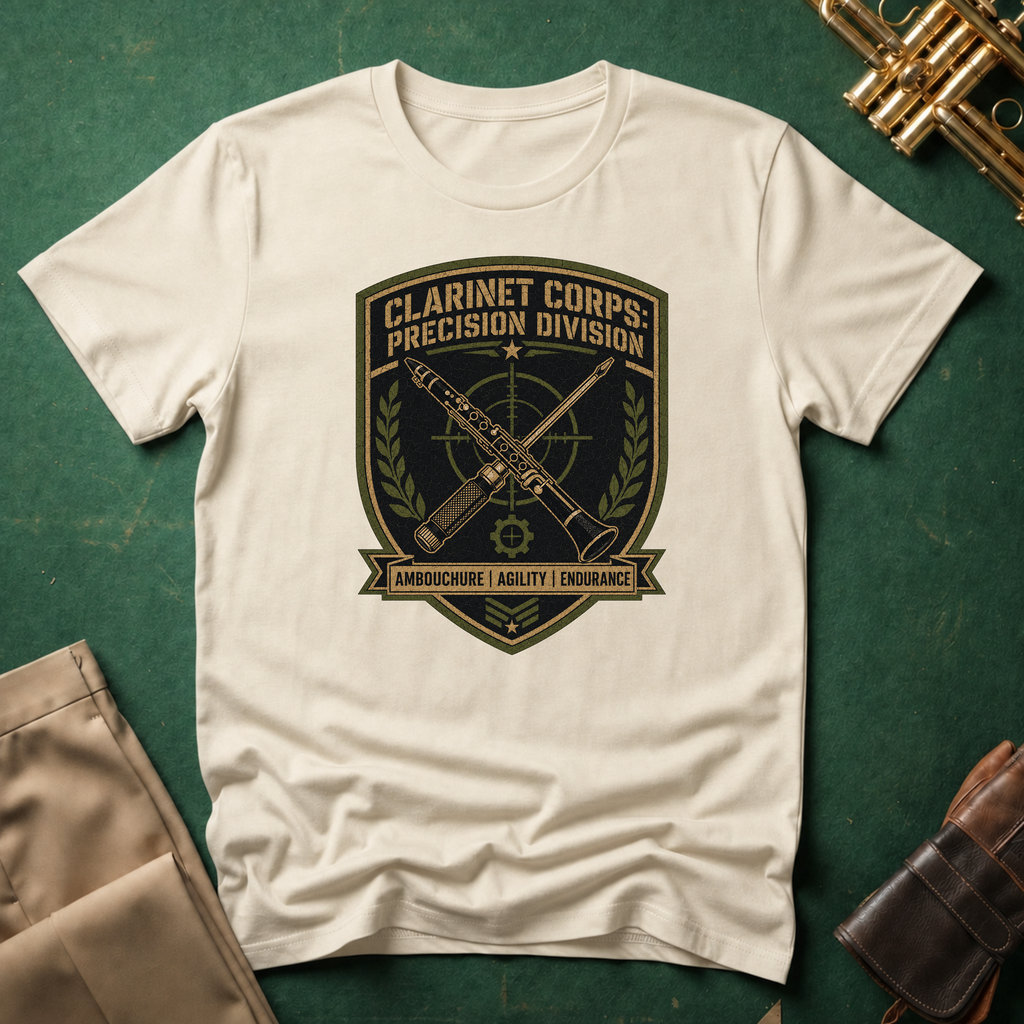 Clarinet Corps Precision Division T-shirt
