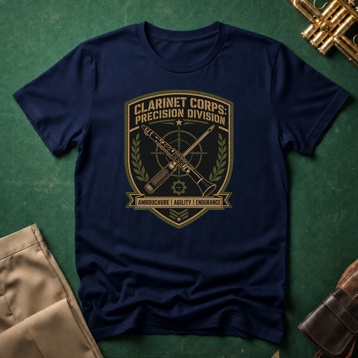 Clarinet Corps Precision Division T-shirt