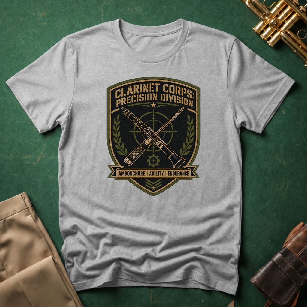 Clarinet Corps Precision Division T-shirt