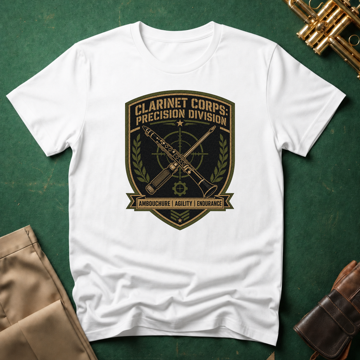 Clarinet Corps Precision Division T-shirt