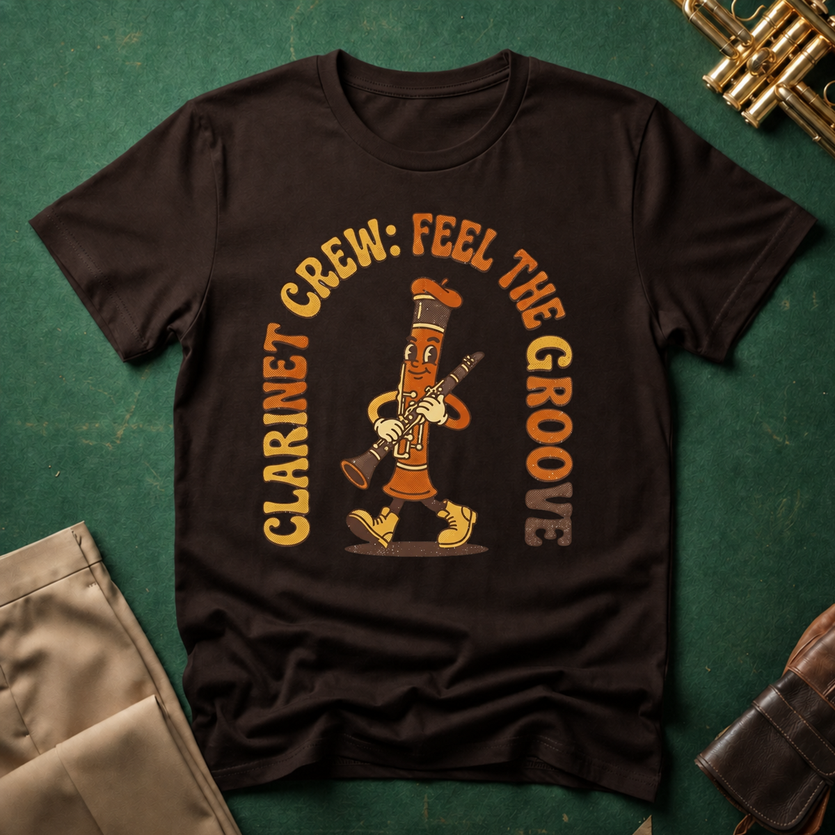 Clarinet Crew Feel the Groove T-shirt