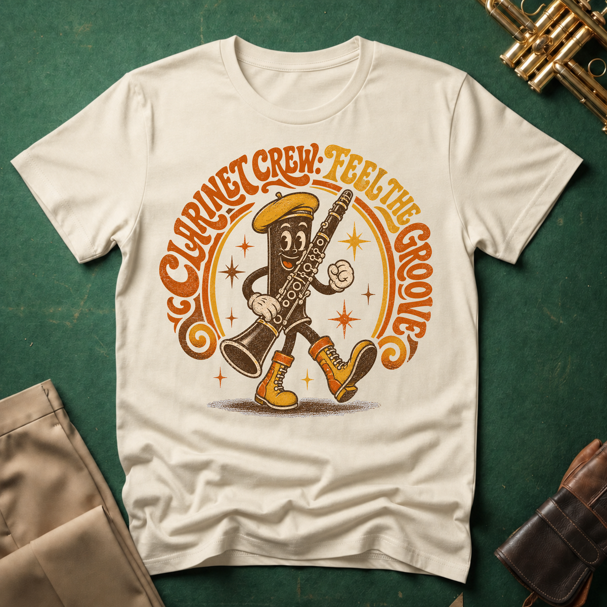 Clarinet Crew: Feel the Groove T-shirt