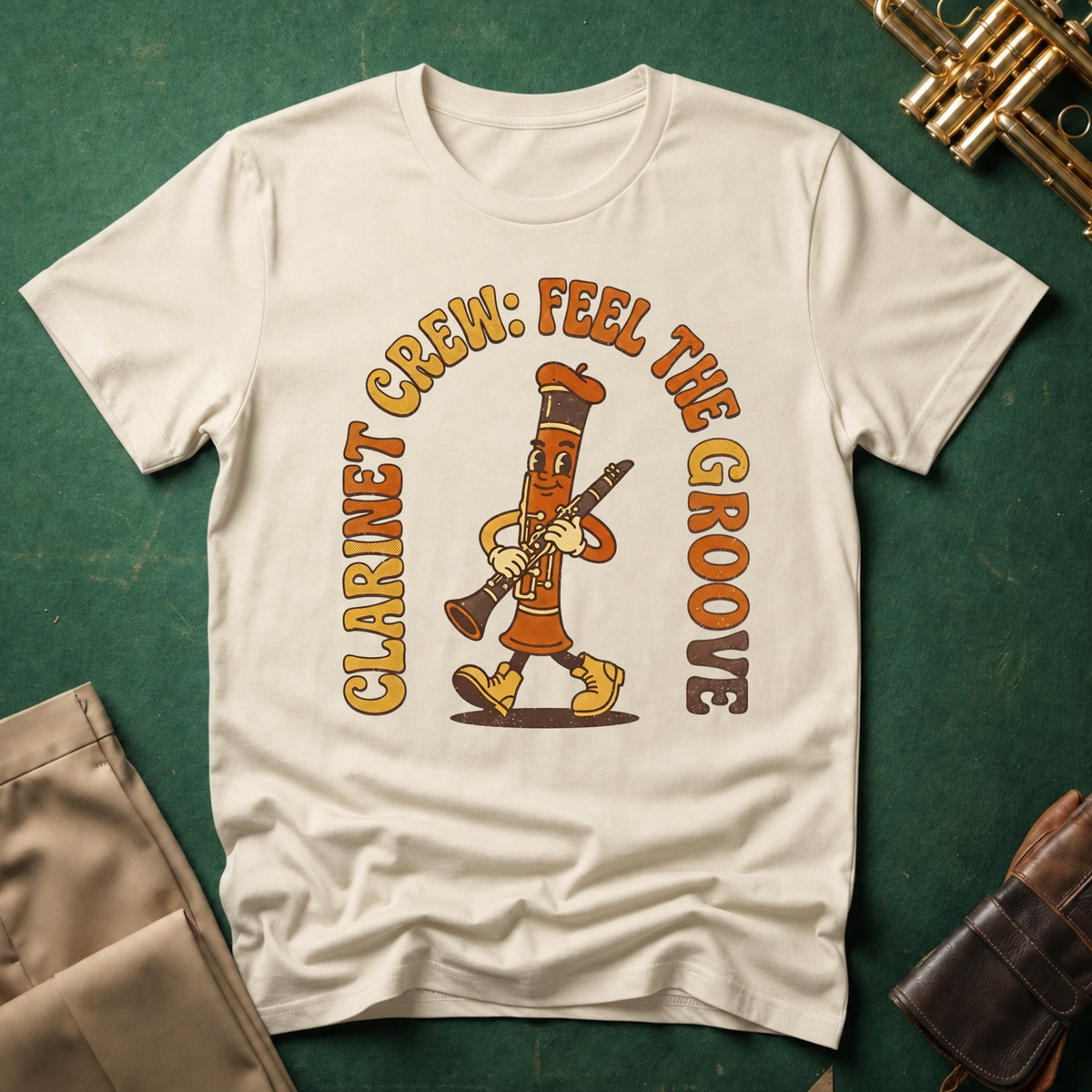 Clarinet Crew Feel the Groove T-shirt