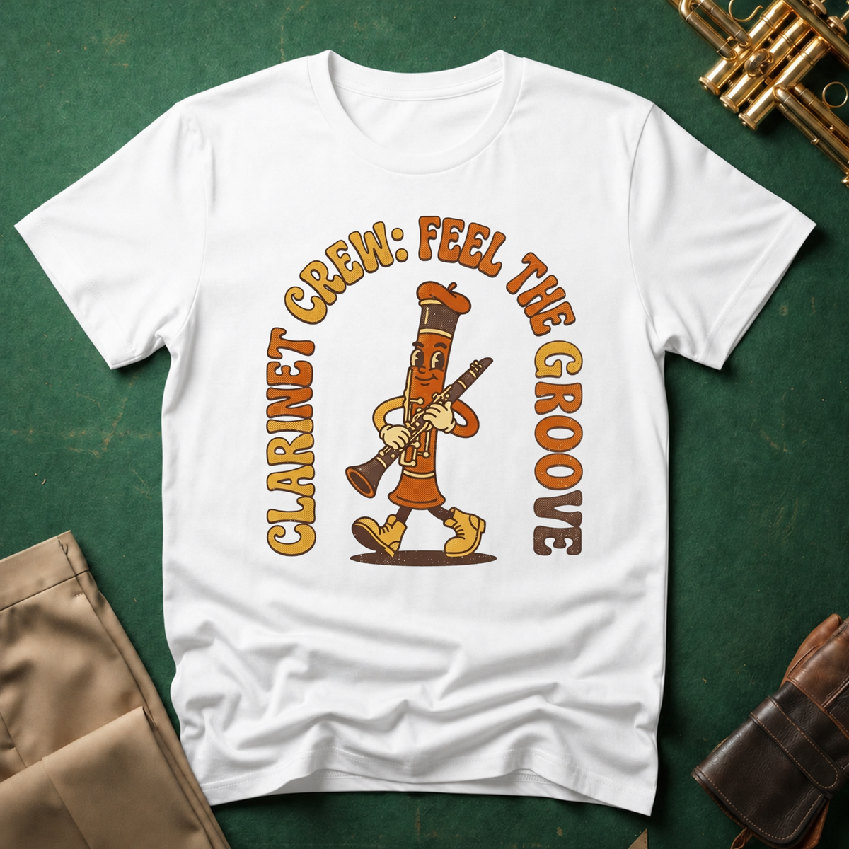 Clarinet Crew Feel the Groove T-shirt