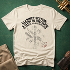 Clarinet Section a Study in Precision T-shirt