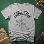 Clarinet Section a Study in Precision T-shirt