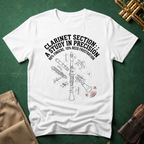 Clarinet Section a Study in Precision T-shirt