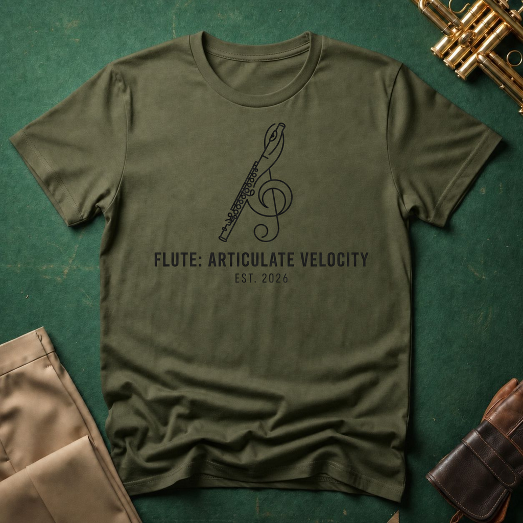 Flute Articulate Velocity T-shirt