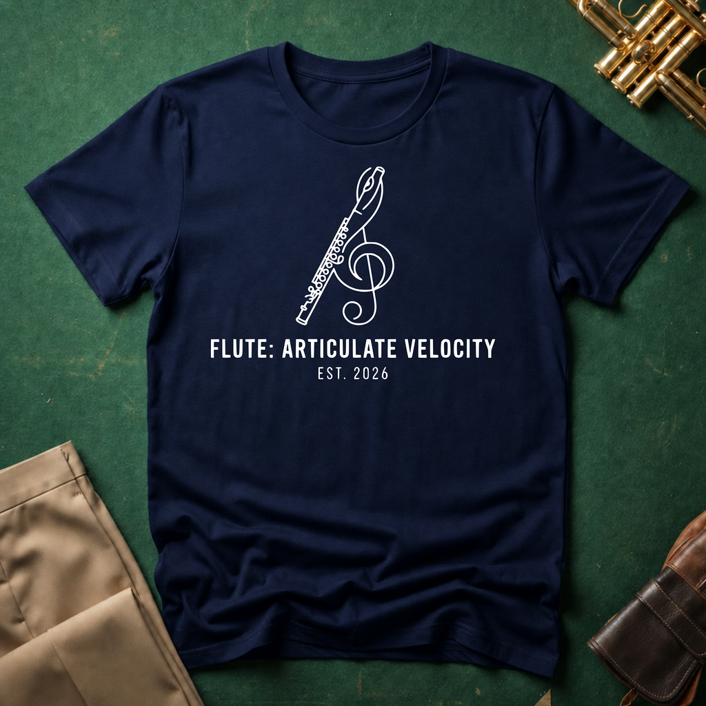 Flute Articulate Velocity T-shirt