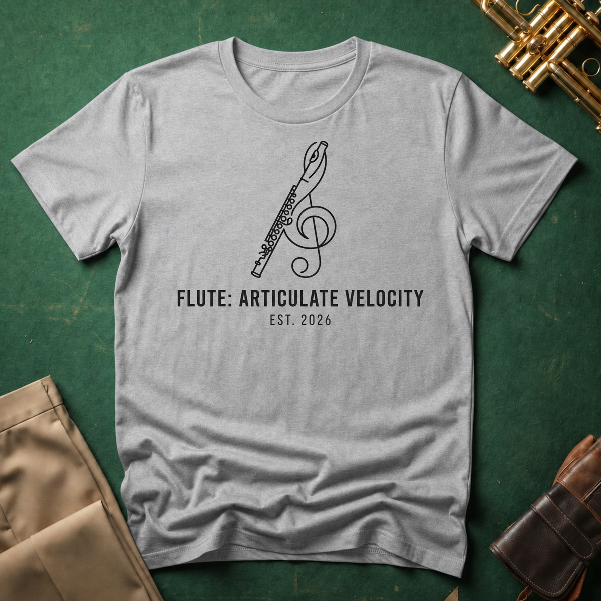 Flute Articulate Velocity T-shirt