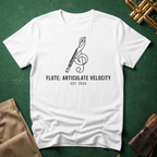 Flute Articulate Velocity T-shirt