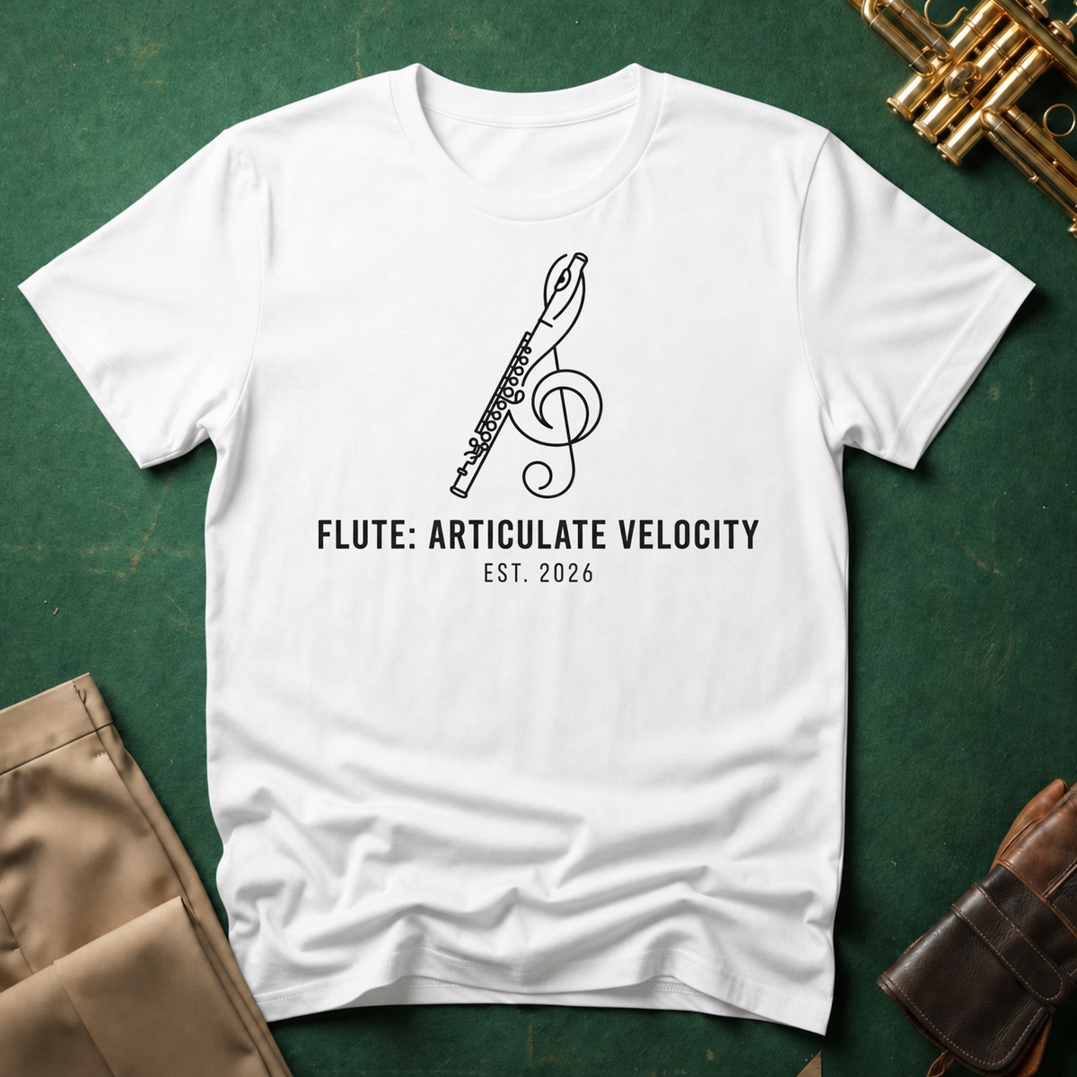 Flute Articulate Velocity T-shirt