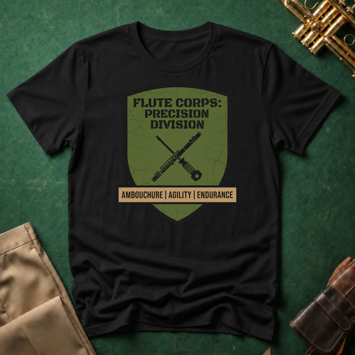 Flute Corps: Precision Division T-shirt
