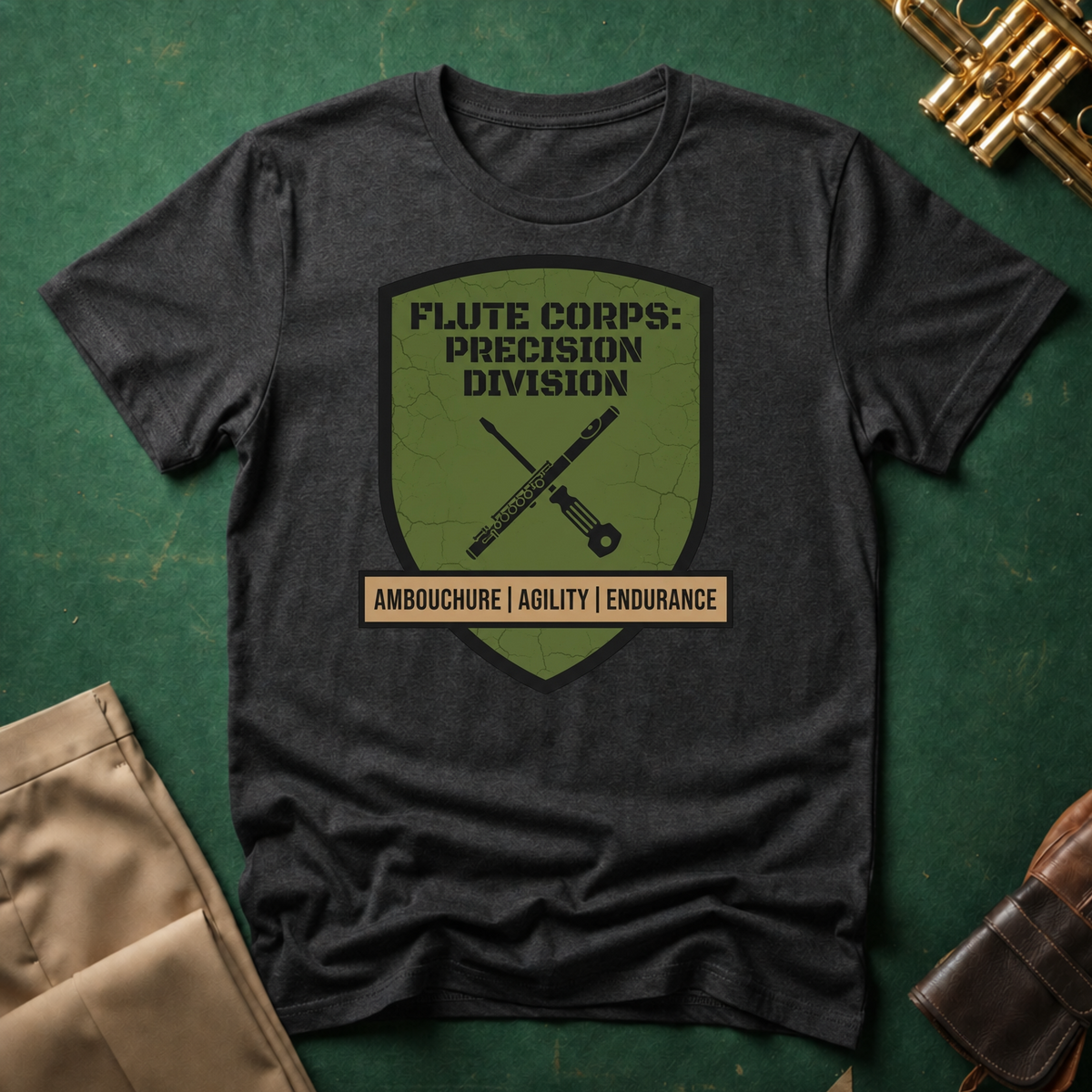 Flute Corps: Precision Division T-shirt