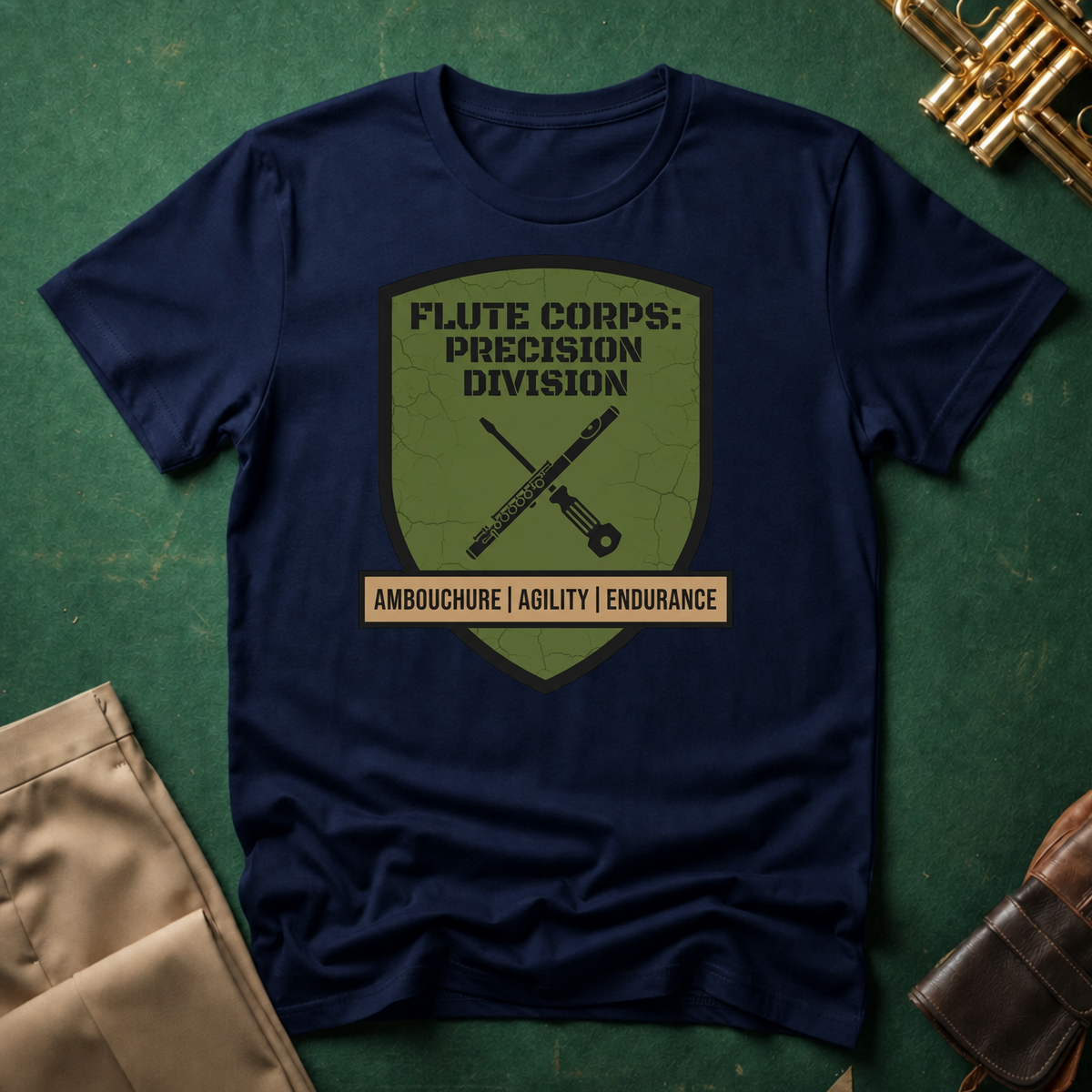 Flute Corps: Precision Division T-shirt