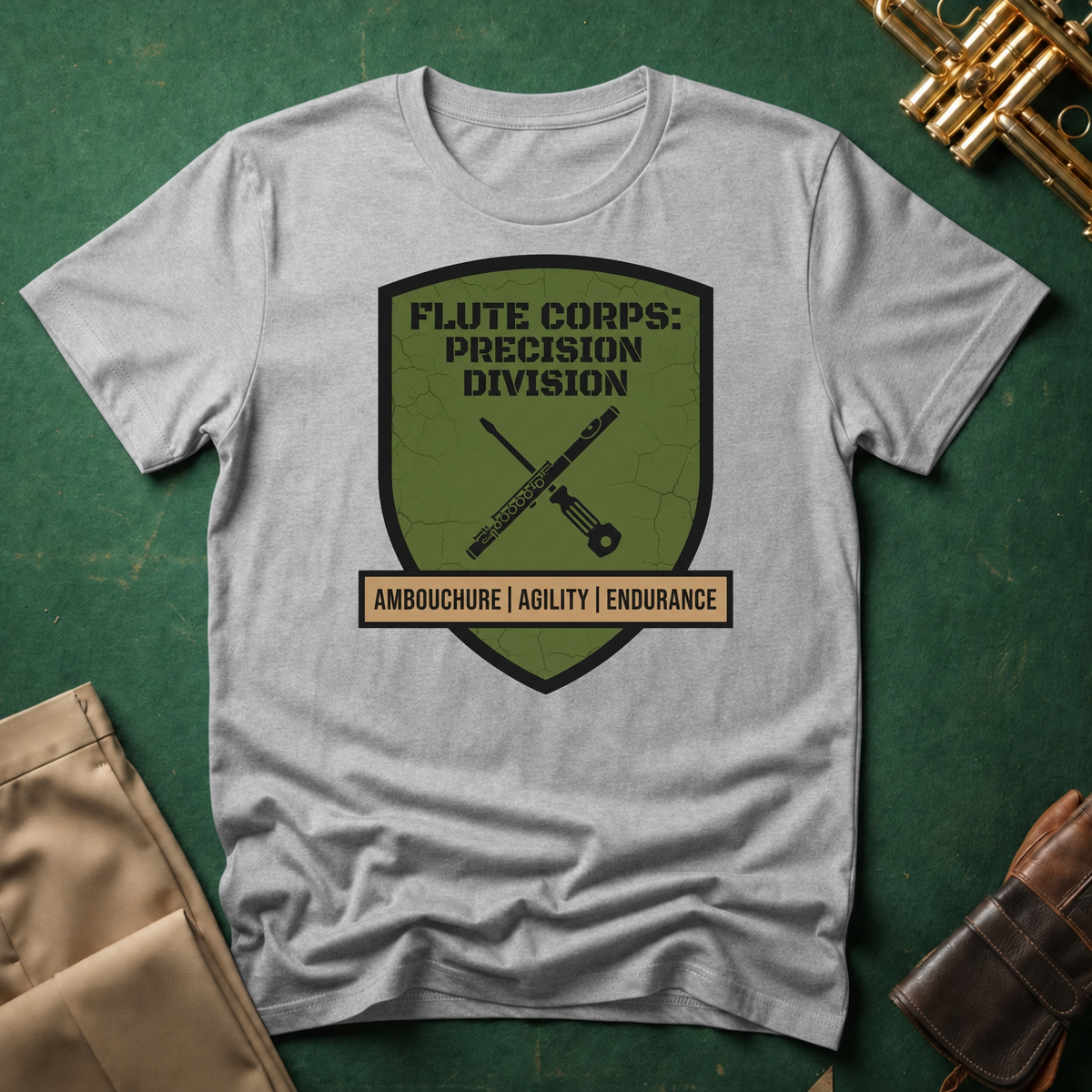 Flute Corps: Precision Division T-shirt