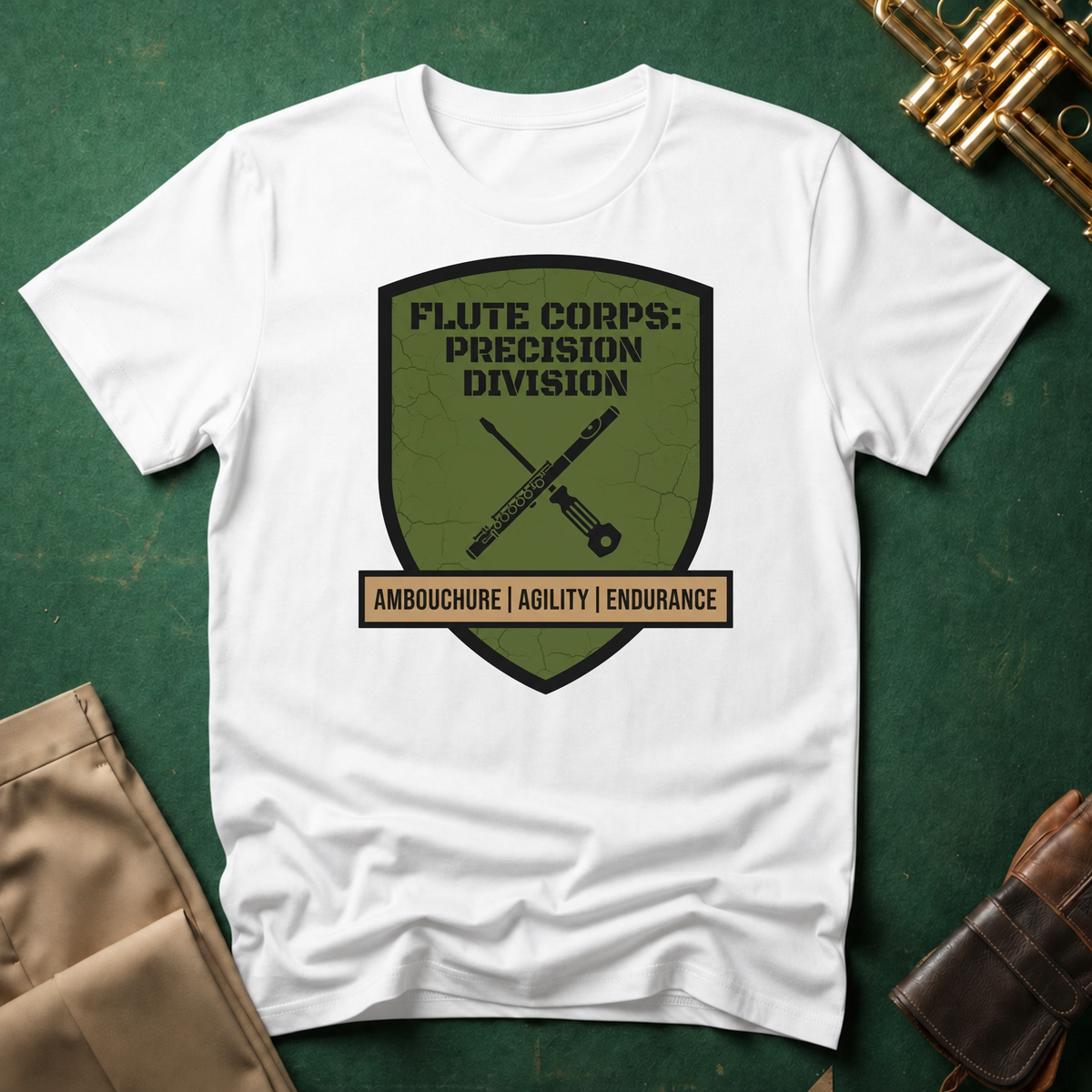 Flute Corps: Precision Division T-shirt