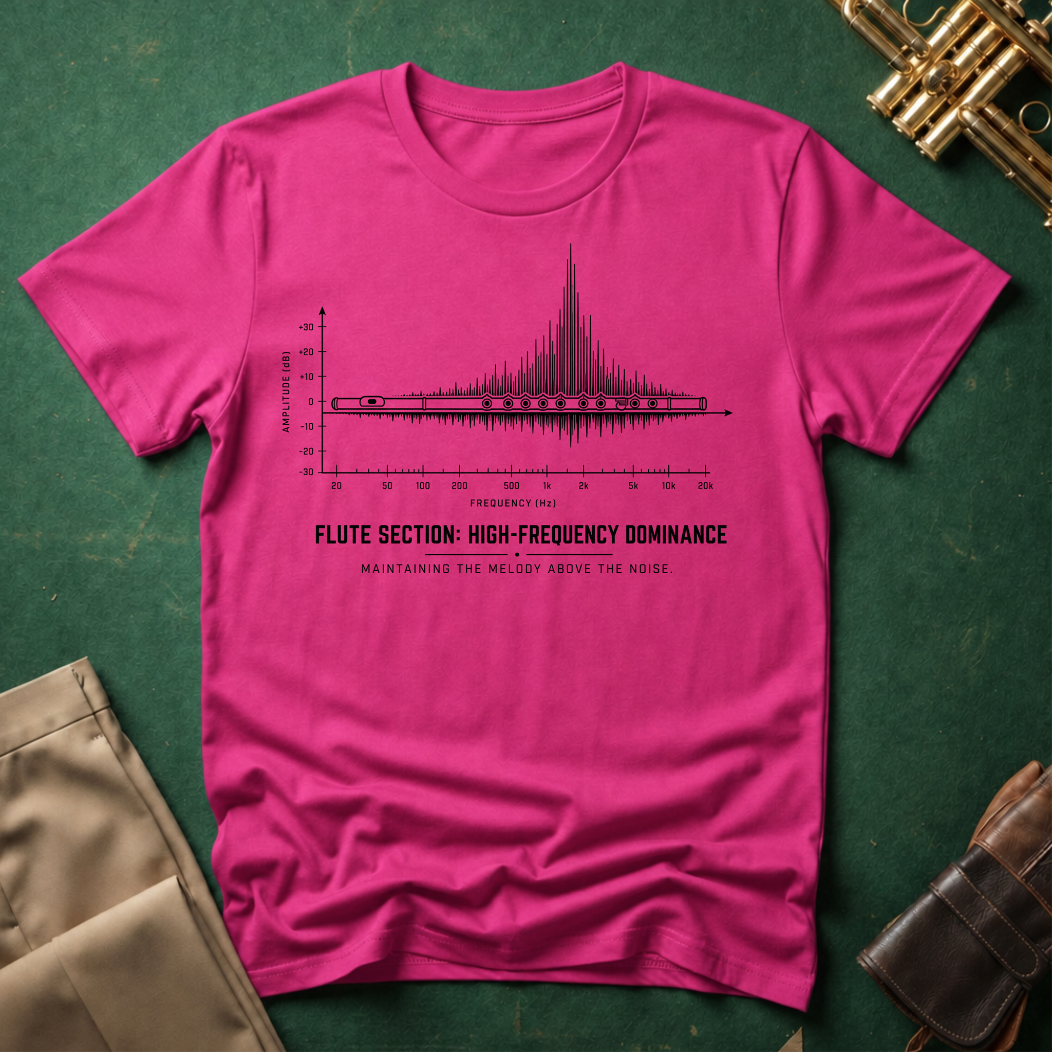 Flute Section High Frequency Dominance T-shirt