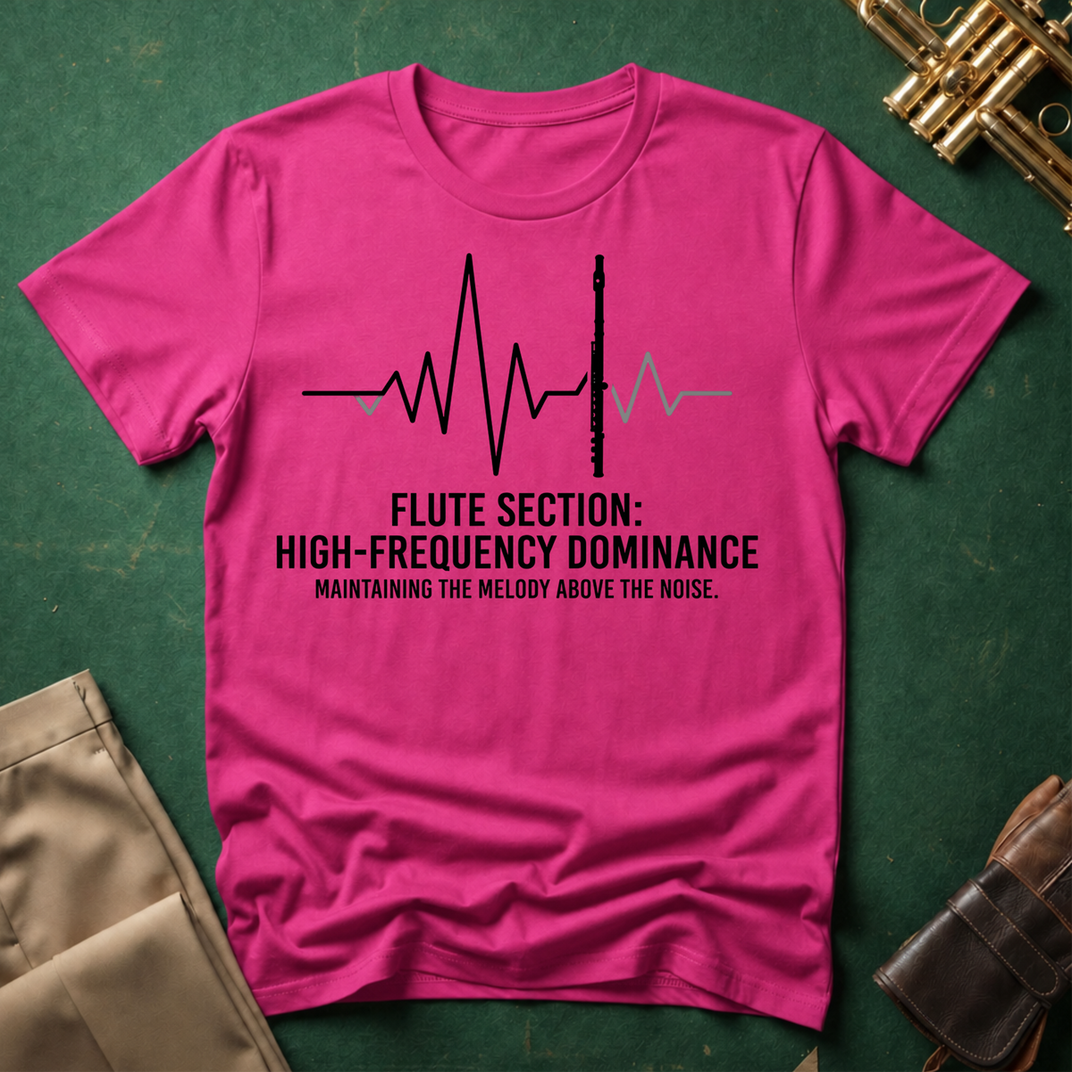Flute Section: High Frequency Dominance T-shirt