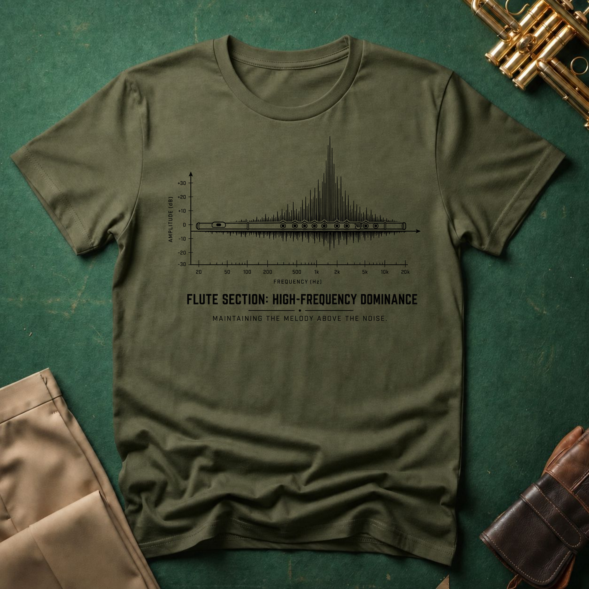 Flute Section High Frequency Dominance T-shirt