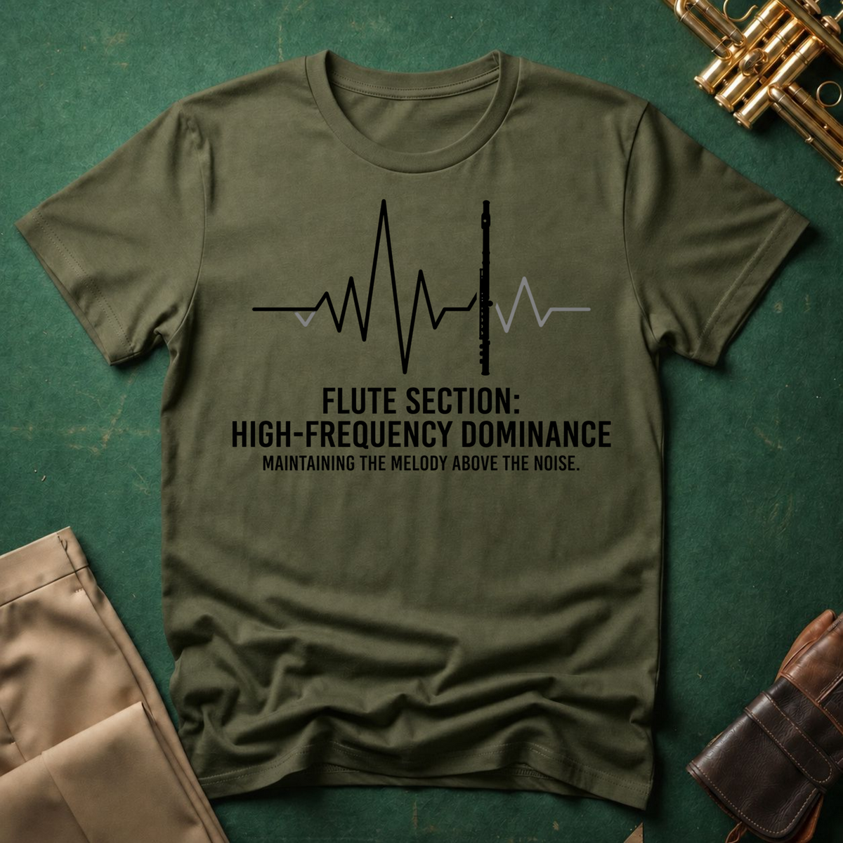 Flute Section: High Frequency Dominance T-shirt