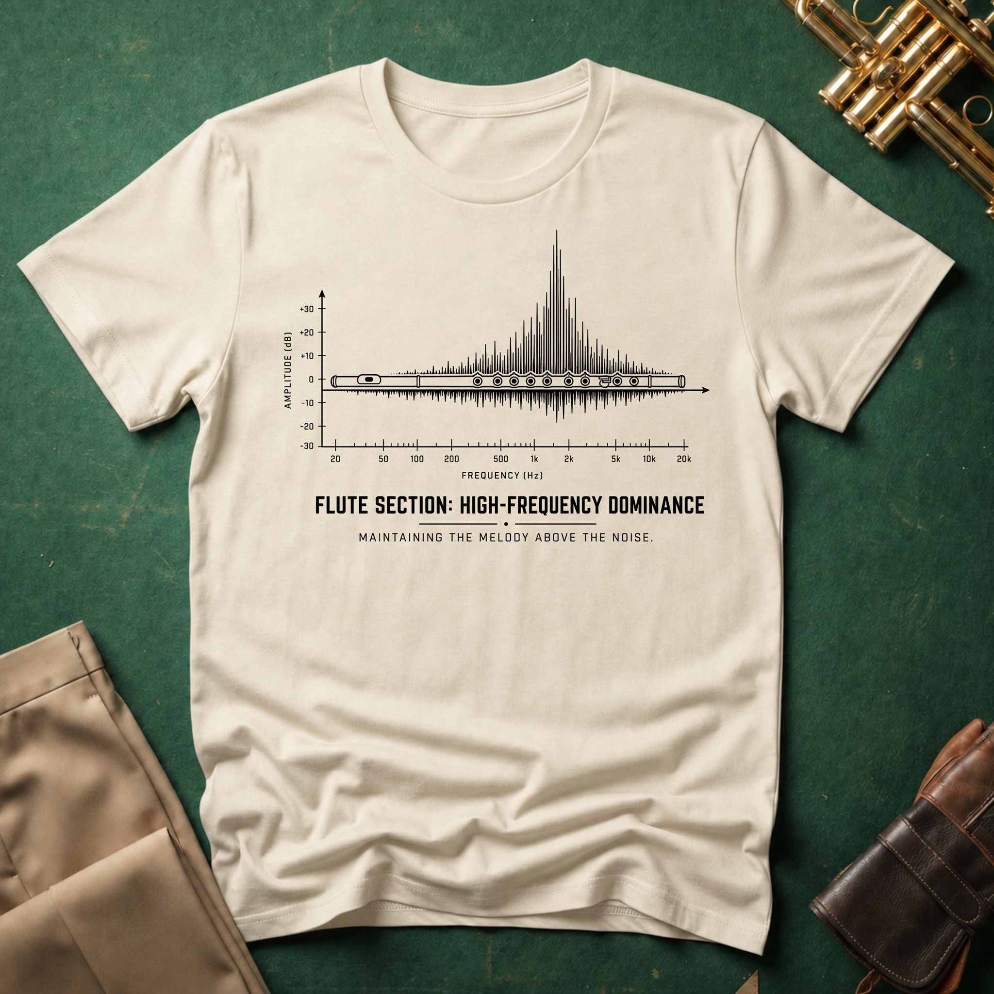 Flute Section High Frequency Dominance T-shirt