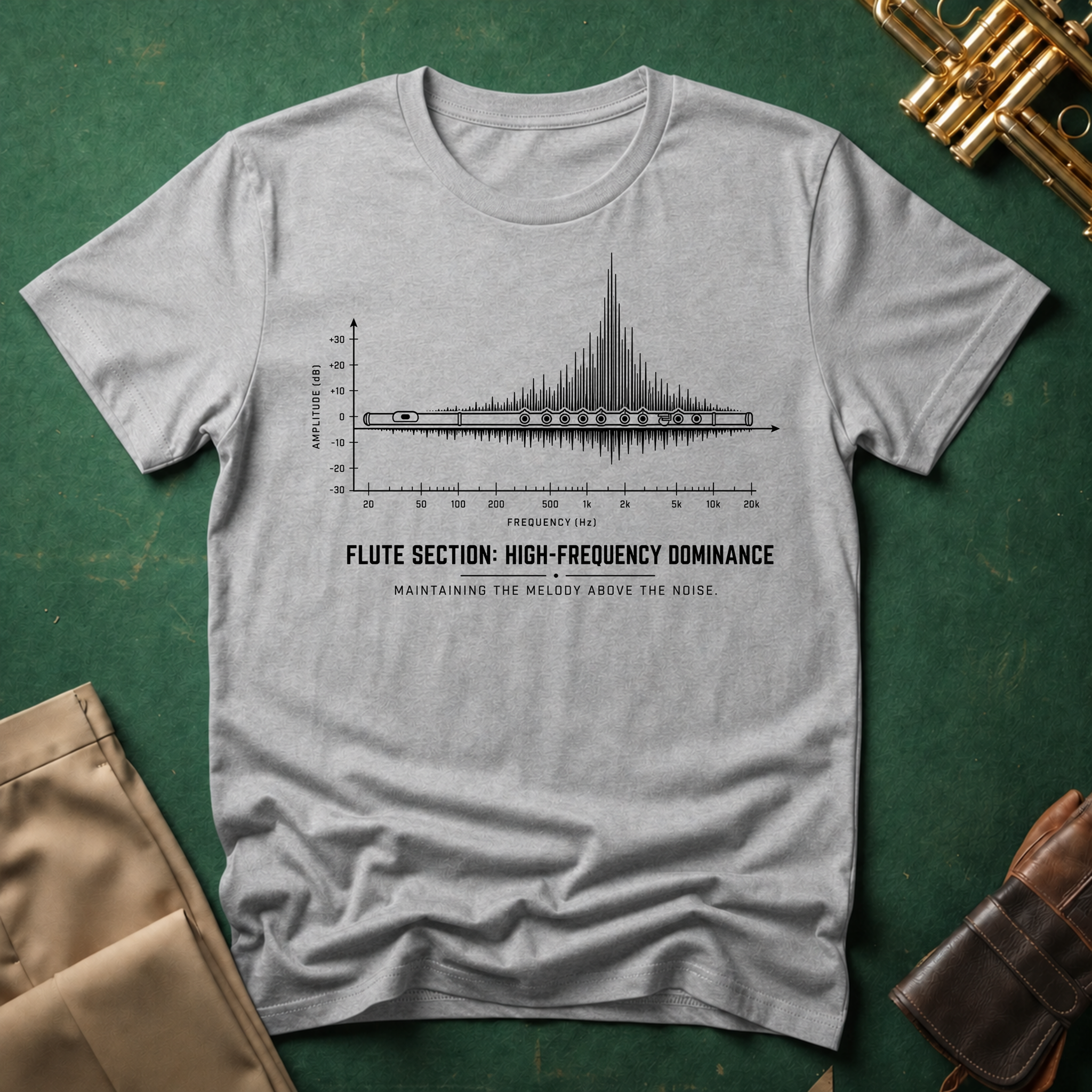 Flute Section High Frequency Dominance T-shirt