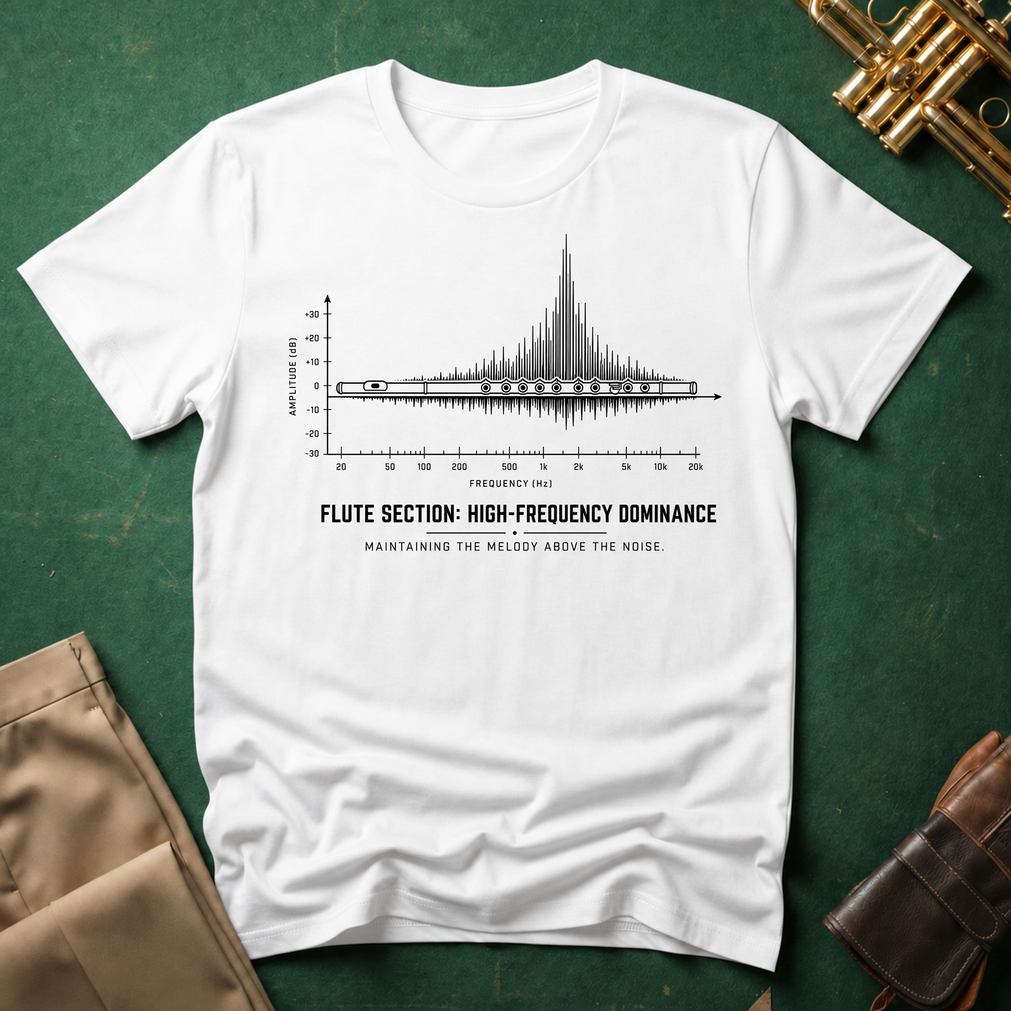 Flute Section High Frequency Dominance T-shirt