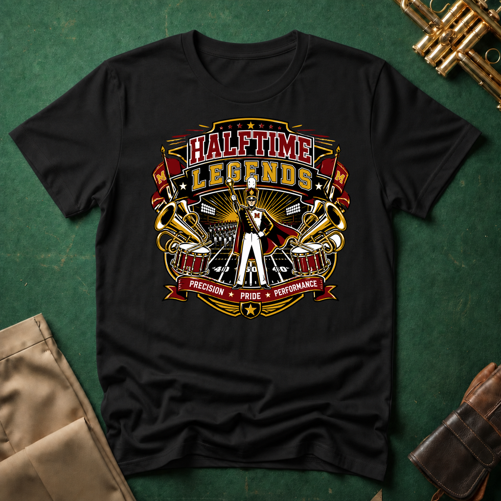 Halftime Legends Precision Pride Performance  T-shirt