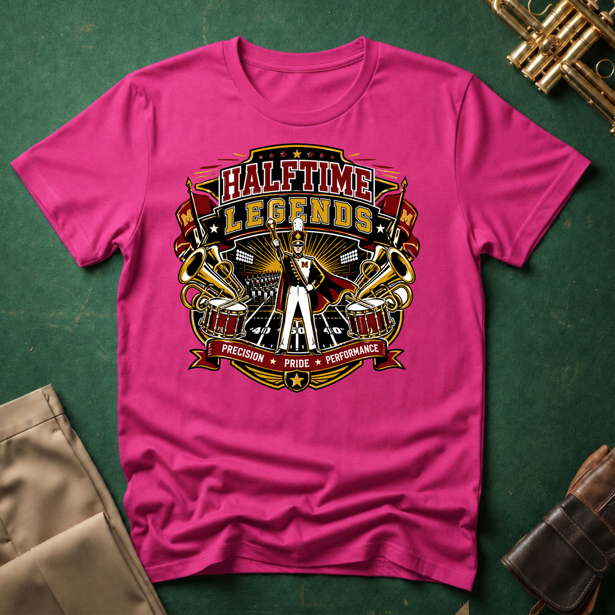 Halftime Legends Precision Pride Performance  T-shirt