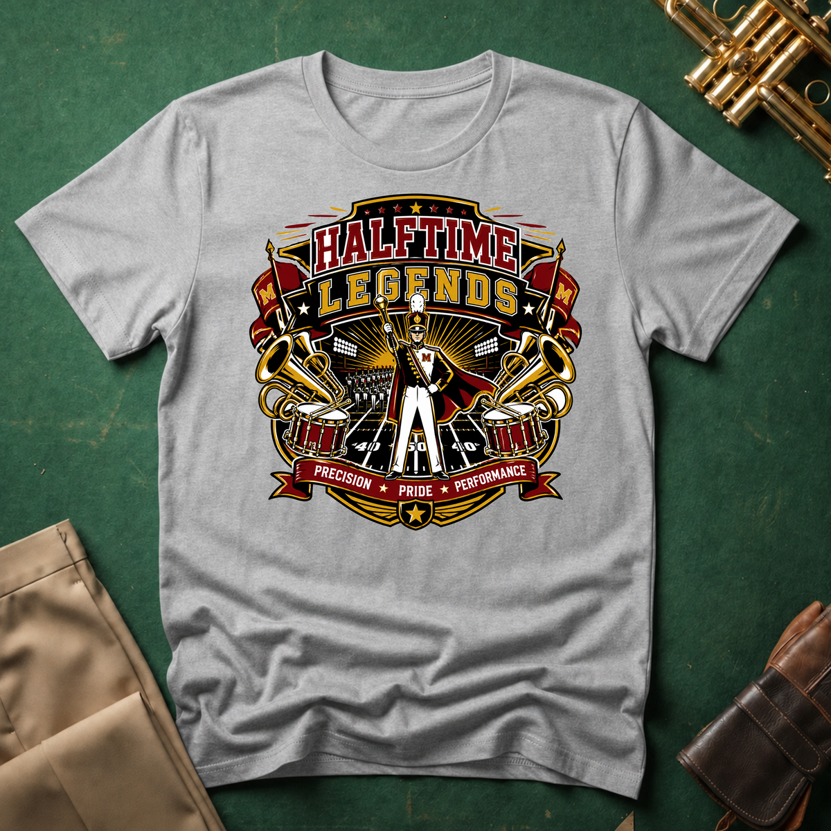 Halftime Legends Precision Pride Performance  T-shirt