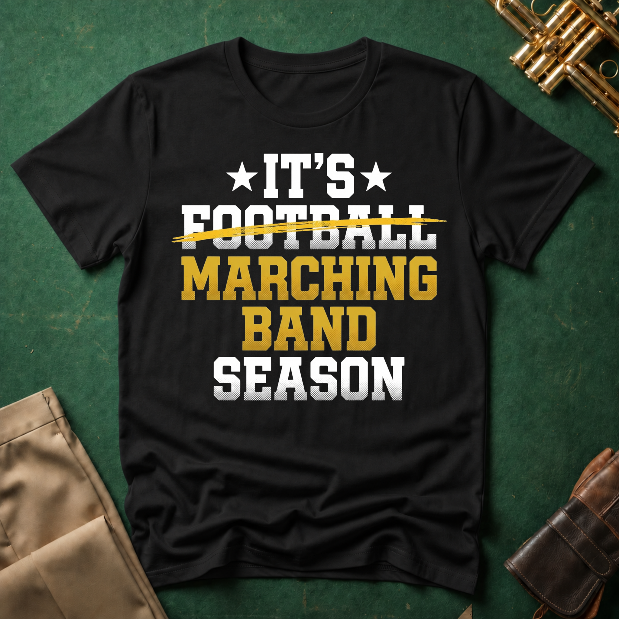 It's Football Marching Band Season T-shirt