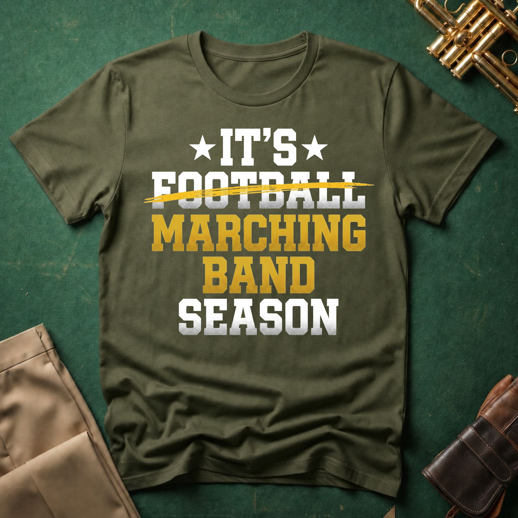 It's Football Marching Band Season T-shirt