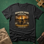 Marching Band Built on Discipline Driven by Passion T-shirt