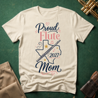 Proud Flute Mom Pink Texas T-shirt