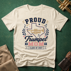 Proud Trumpet TX Mom Class of 2027 T-shirt