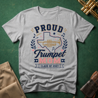 Proud Trumpet TX Mom Class of 2027 T-shirt
