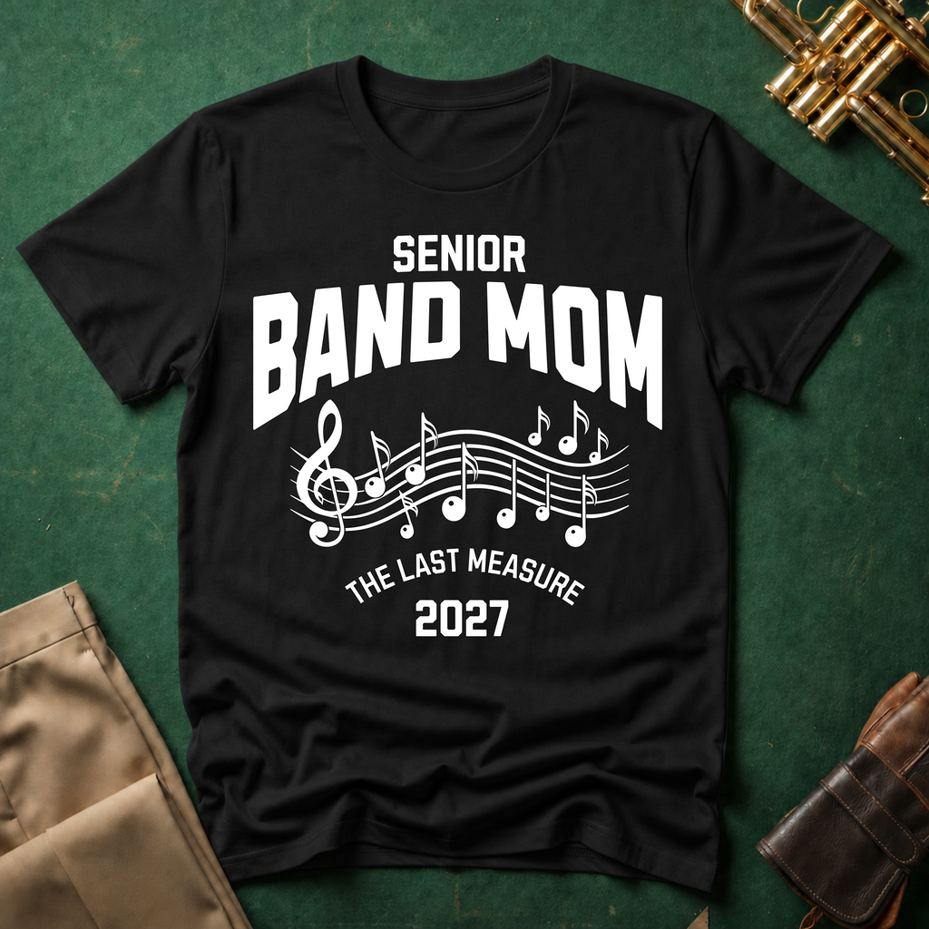 Senior Band Mom The Last Measure T-shirt