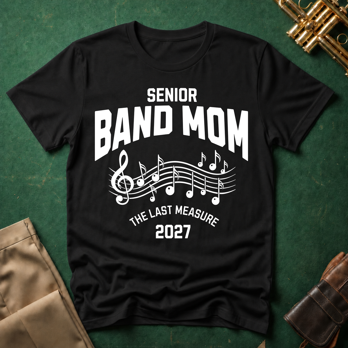 Senior Band Mom The Last Measure T-shirt