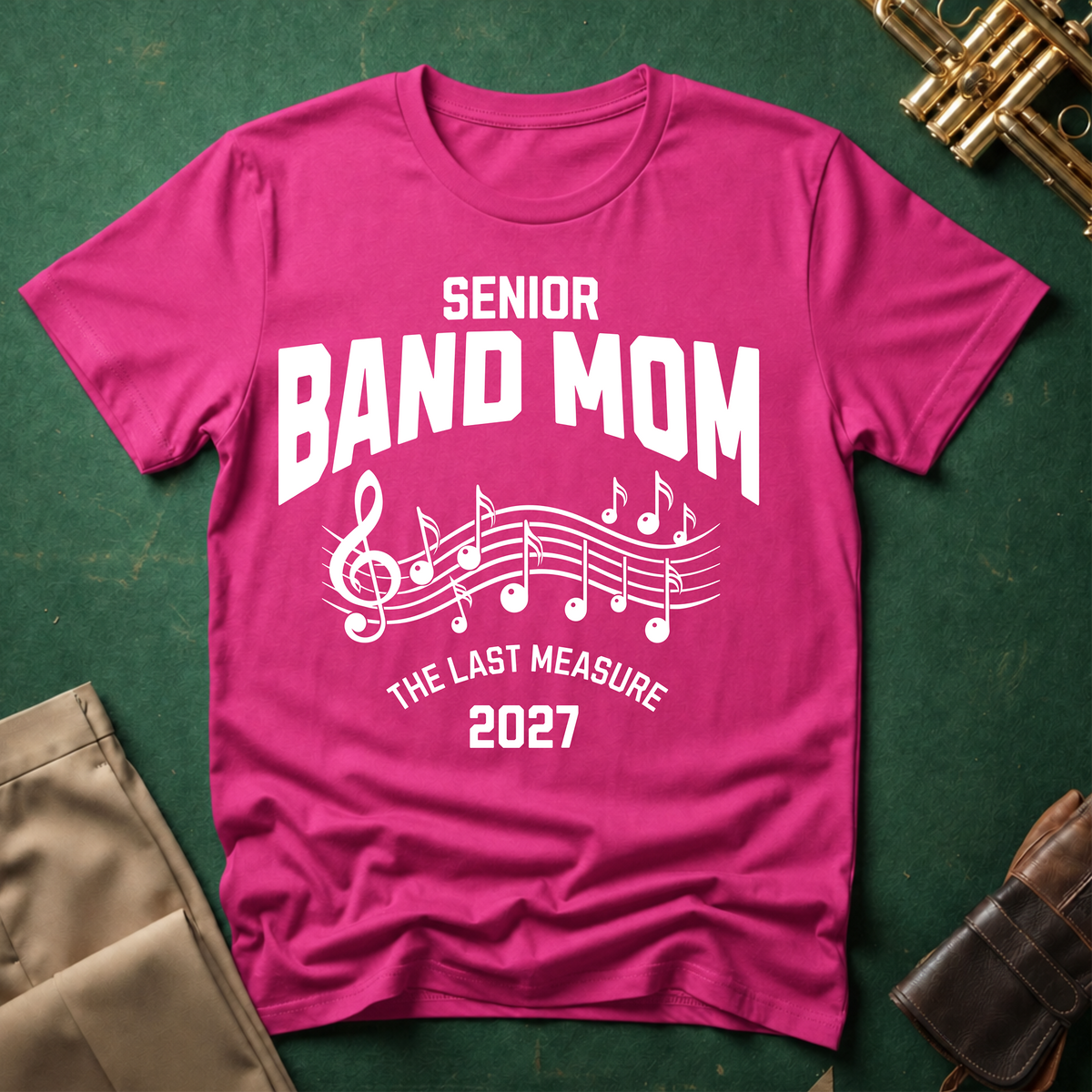 Senior Band Mom The Last Measure T-shirt