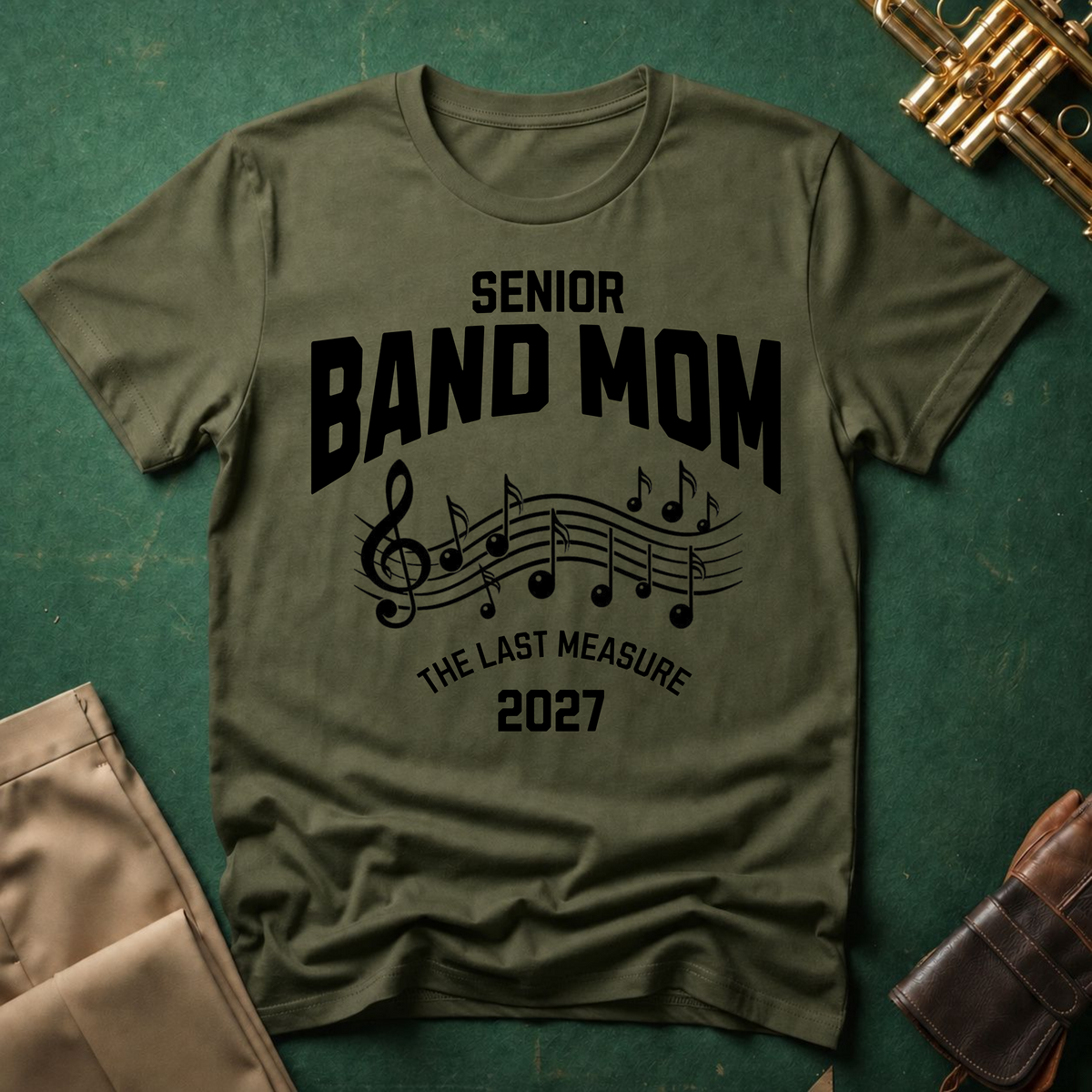 Senior Band Mom The Last Measure T-shirt