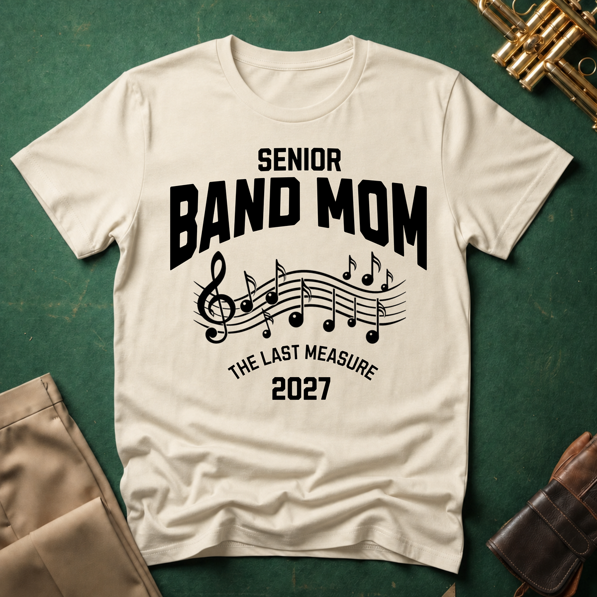 Senior Band Mom The Last Measure T-shirt