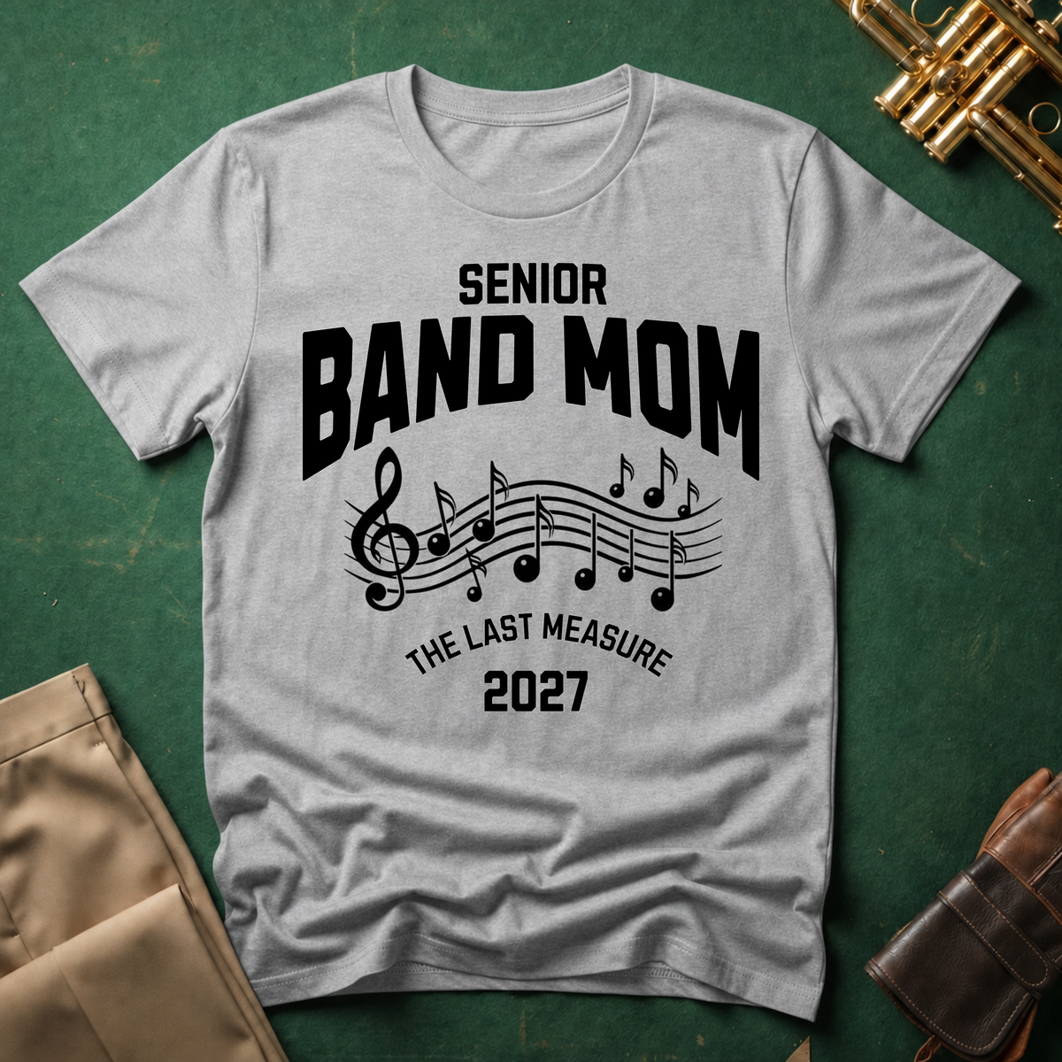 Senior Band Mom The Last Measure T-shirt