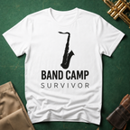 Band Camp Survivor Saxophone T-shirt