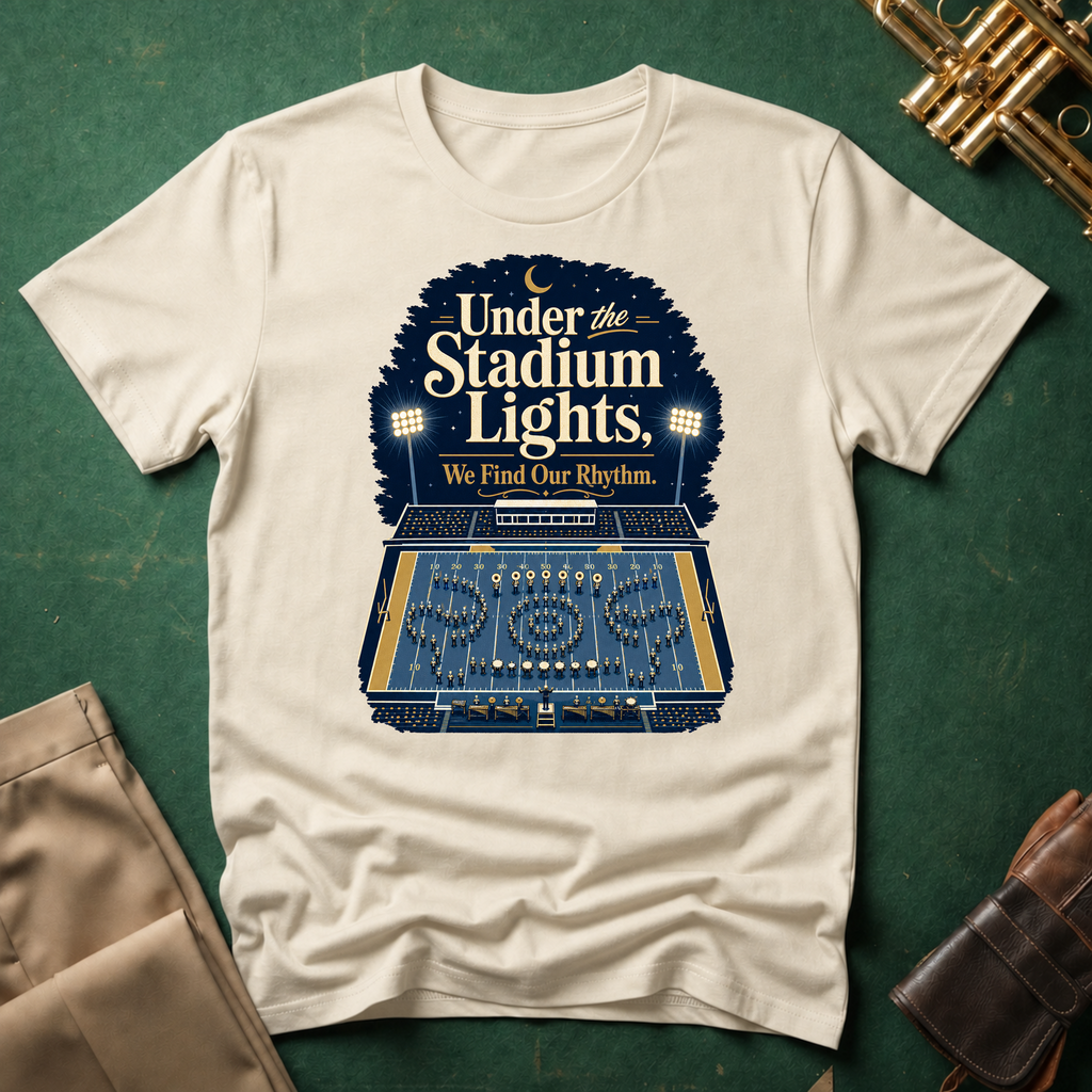 Under the Stadium Lights We Find Our Rhythm T-shirt